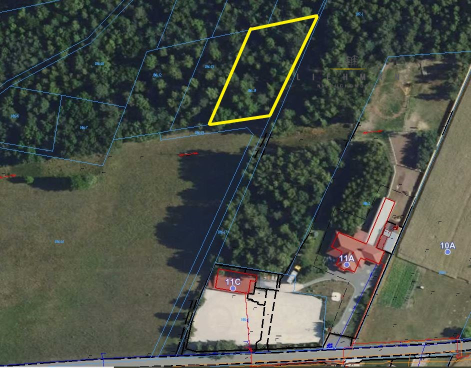 Działka rolna 1621 m², Syski - zdjęcie 2