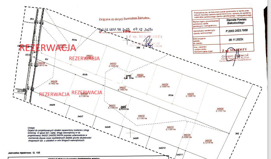 Działka budowlana 1100&nbsp;m², Kuriany - zdjęcie 6