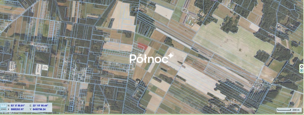 Działka budowlana 1100&nbsp;m², Kuriany - zdjęcie 4