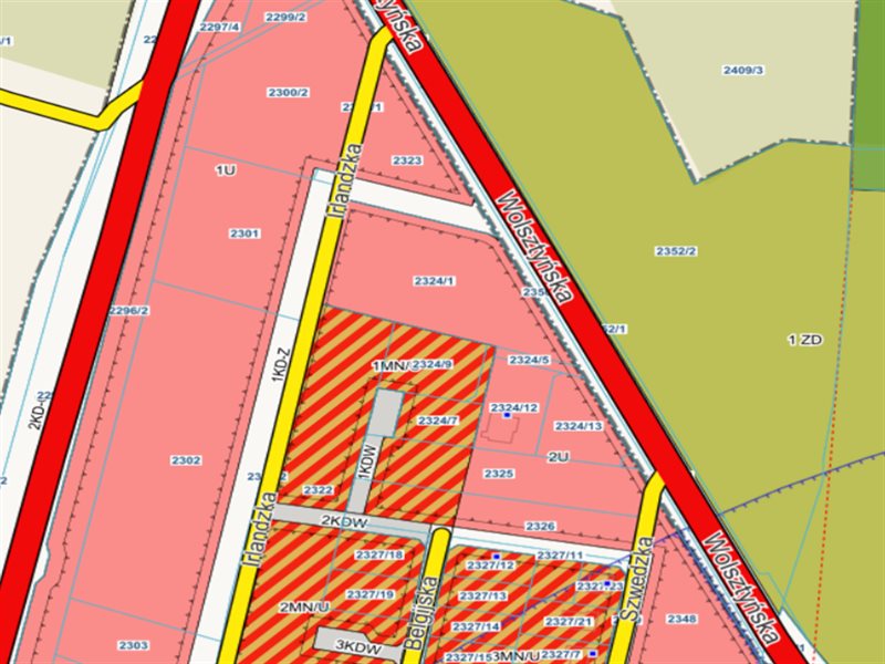 Działka inwestycyjna 8841&nbsp;m², Wschowa, Wolsztyńska - zdjęcie 2