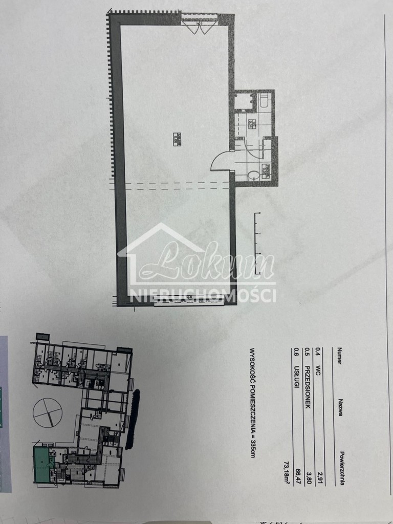 Lokal usługowy na sprzedaż, 73,18&nbsp;m², Szczecin - zdjęcie 6