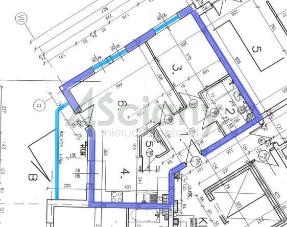 Mieszkanie 53 m², Warszawa, Księżycowa - zdjęcie 4