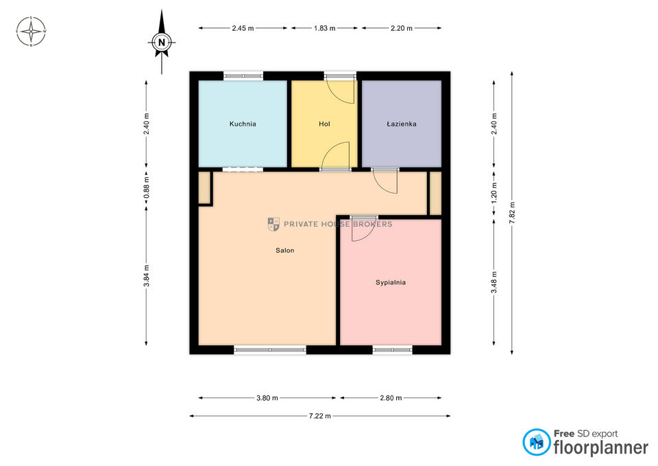 Mieszkanie 46 m², Dąbrowa Górnicza, Gołonóg, Kościelna - zdjęcie 11