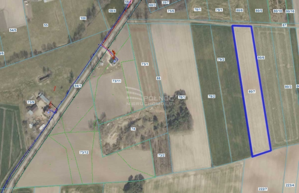 Działka rolna 1,08&nbsp;ha, Średzińskie - zdjęcie 1