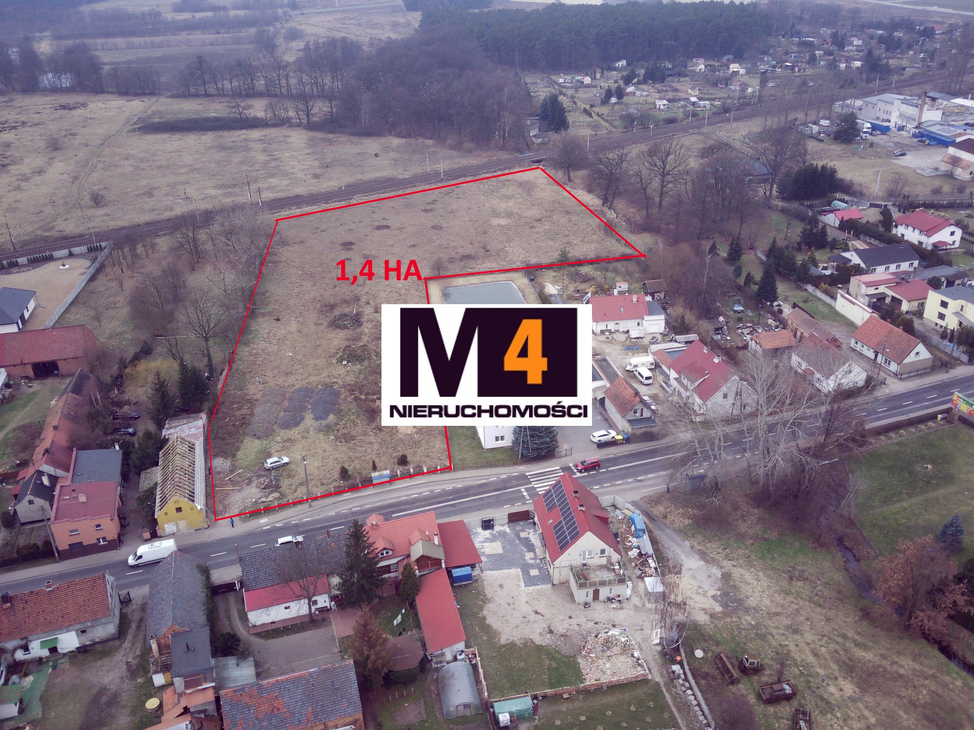 Działka budowlana Nowa Sól , 1,4 Ha !! Okazja ! - zdjęcie 1