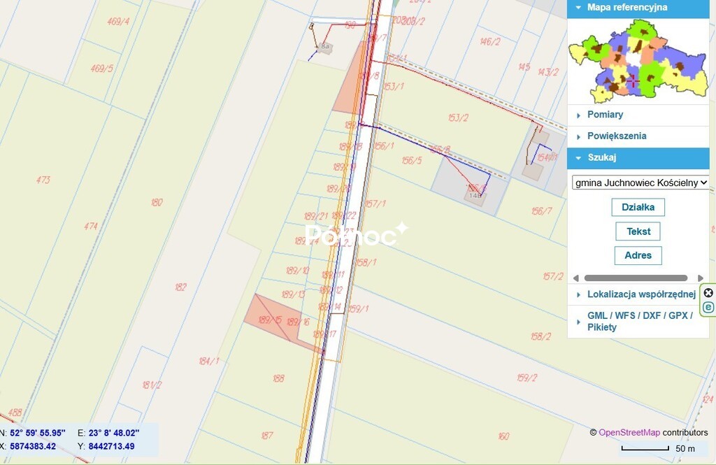 Działka rolna 2054 m², Wólka - zdjęcie 3