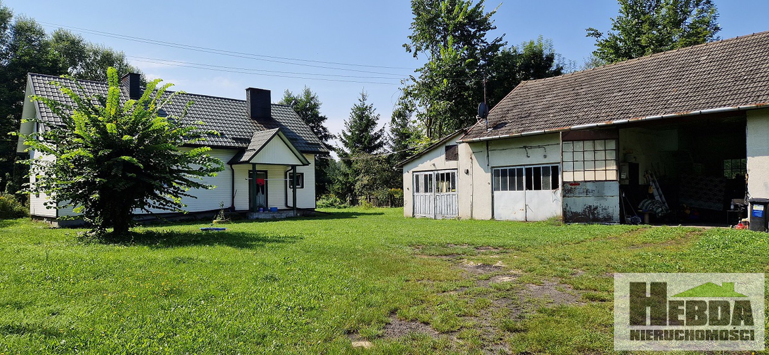 Janowiec ( gmina Radomyśl Wielki) domek murowano - drewniany na działce 18 arów - zdjęcie 1