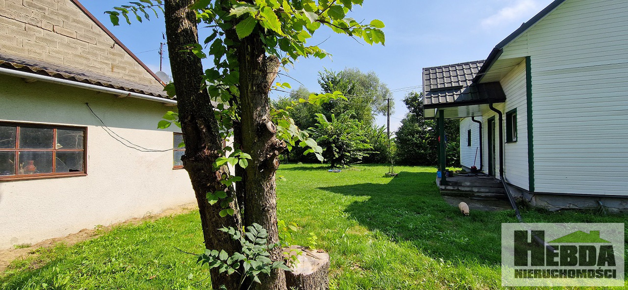 Janowiec ( gmina Radomyśl Wielki) domek murowano - drewniany na działce 18 arów - zdjęcie 2