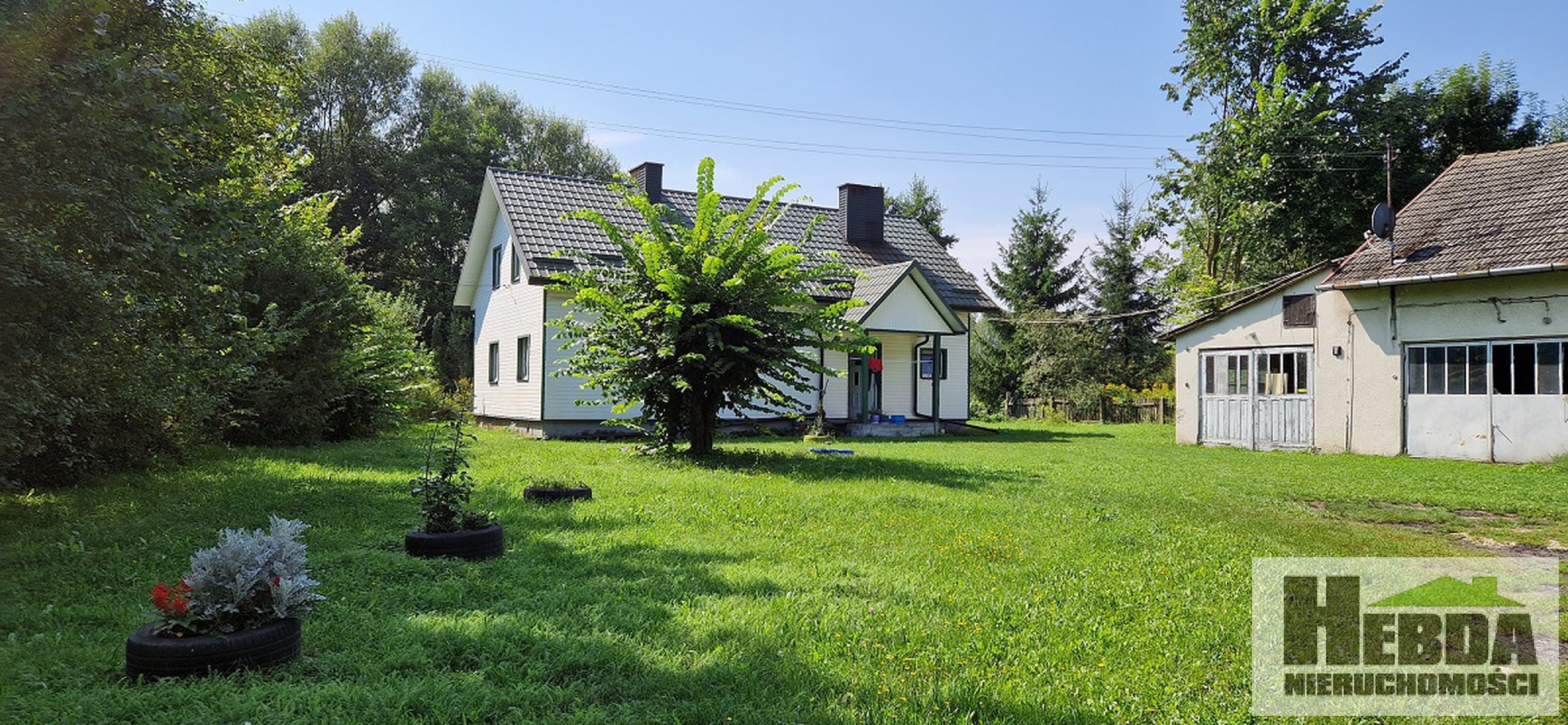 Janowiec ( gmina Radomyśl Wielki) domek murowano - drewniany na działce 18 arów - zdjęcie 8