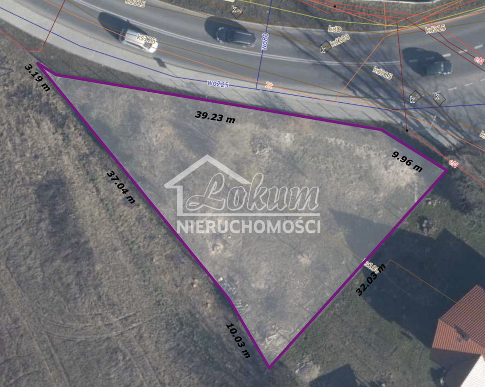 Działka budowlana 748&nbsp;m², Grzędzice - zdjęcie 1