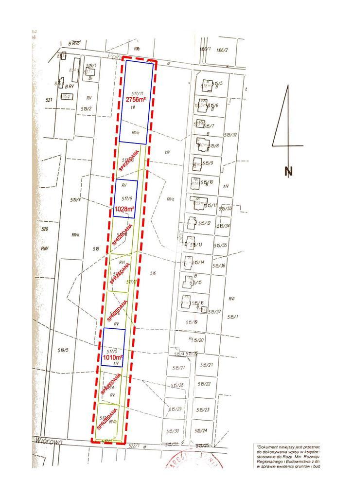 Działka budowlana 1010 m², Studzianki - zdjęcie 4