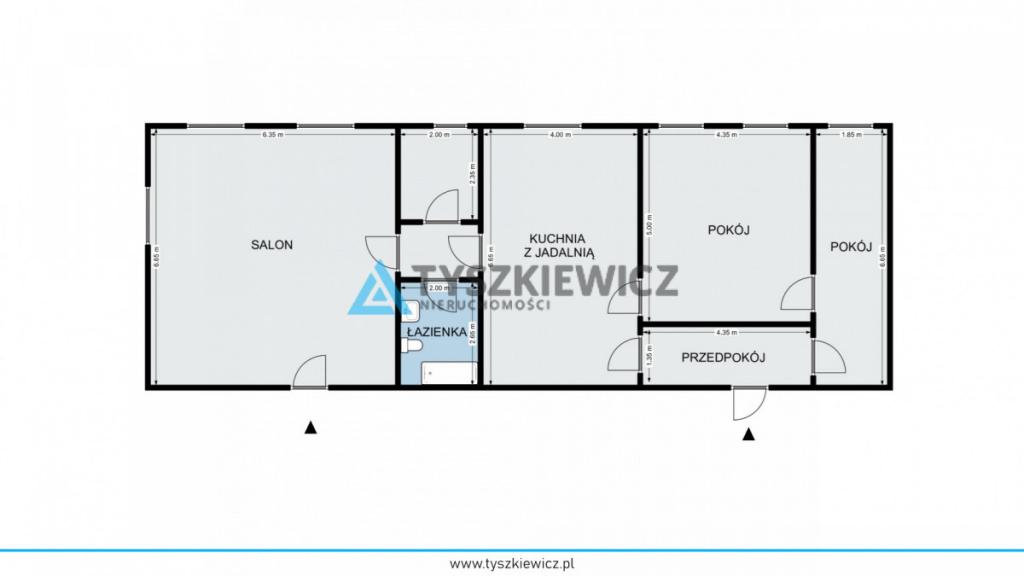 Mieszkanie w pałacu w Jerzkowicach - zdjęcie 3