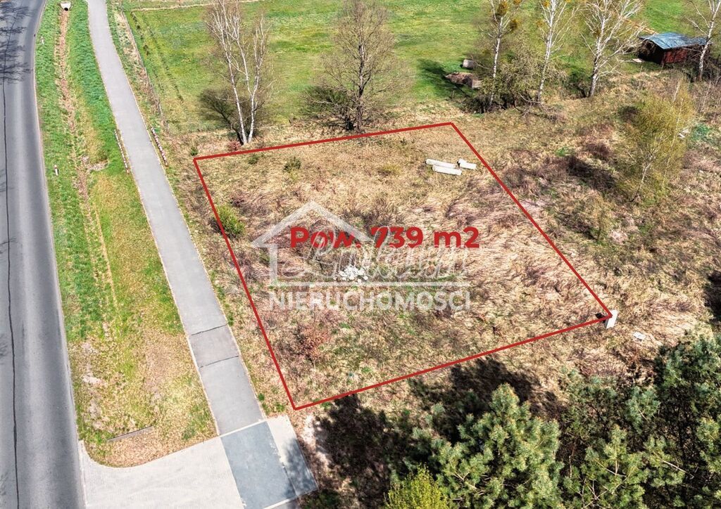 Działka budowlana 739&nbsp;m², Goleniów - zdjęcie 2