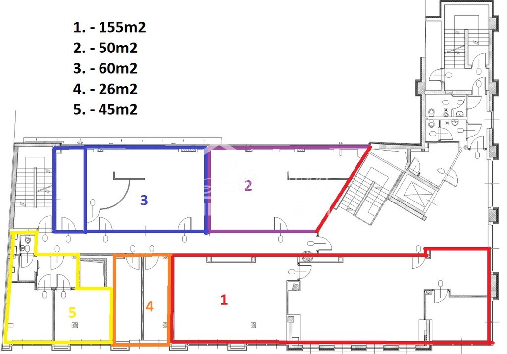 Lokal biurowy do wynajęcia, 155&nbsp;m², Szczecin - zdjęcie 15