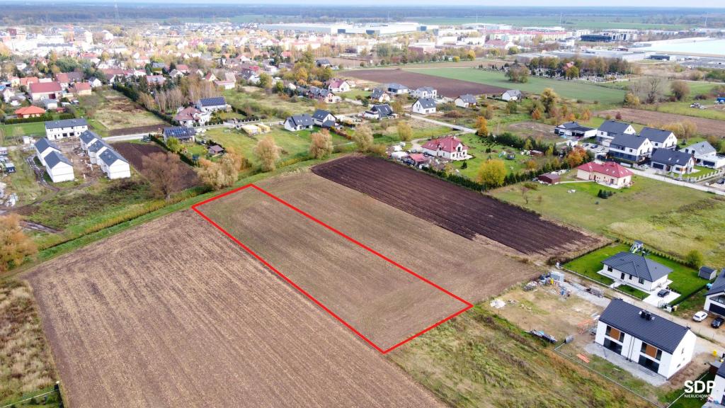 Działka budowlana 3818&nbsp;m², Siechnice, Jaśminowa - zdjęcie 2