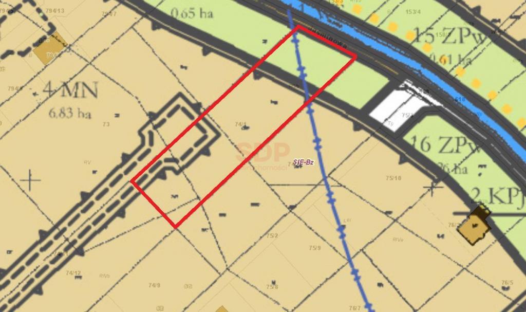 Działka budowlana 3818&nbsp;m², Siechnice, Jaśminowa - zdjęcie 6