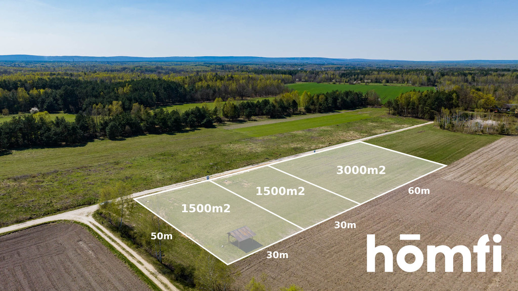 Działka budowlana 1500&nbsp;m², Jankowice - zdjęcie 1