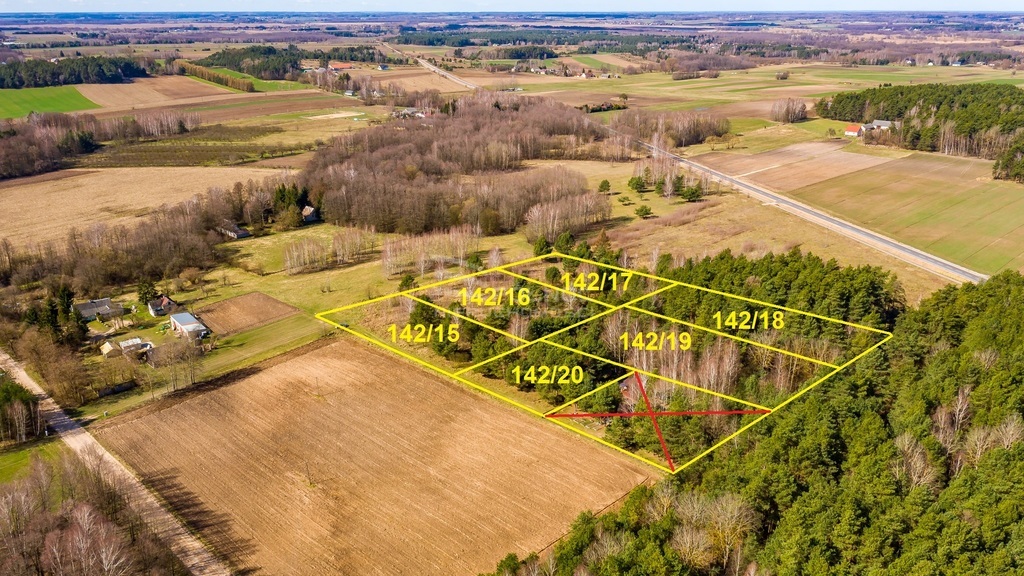 Działka rolna 3362&nbsp;m², Rogowo - zdjęcie 1