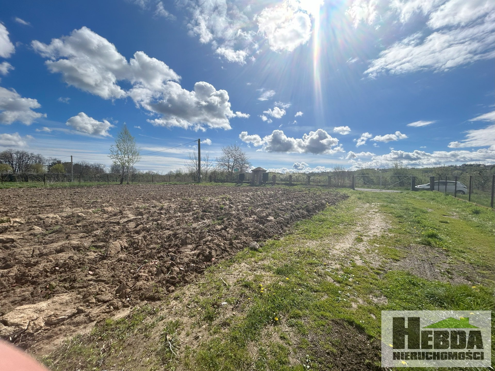 Na sprzedaż działka budowlano - rolna, 59 ar, Błonie koło Zgłobic - zdjęcie 2