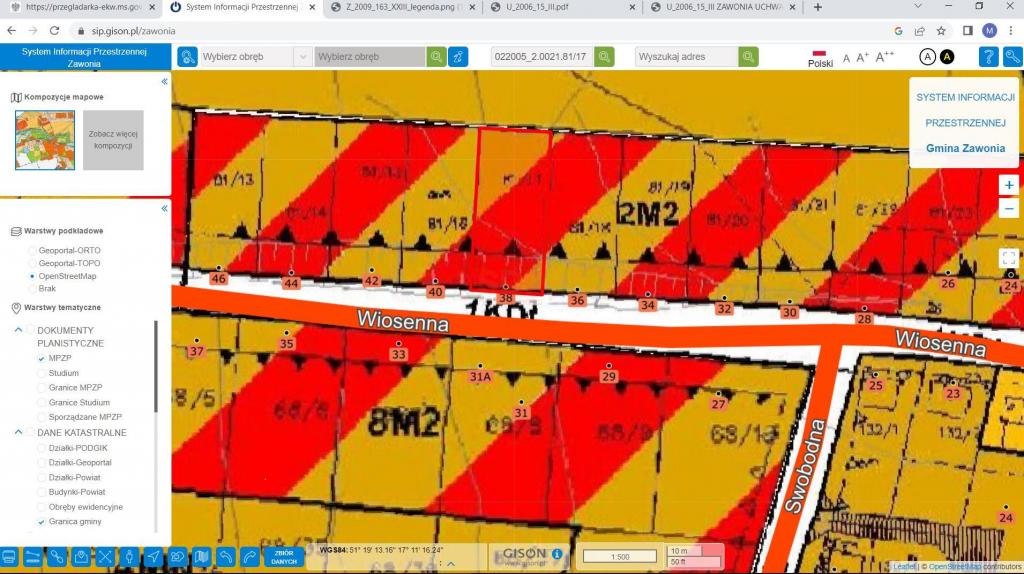 Działka budowlana 906&nbsp;m², Zawonia, Wiosenna - zdjęcie 7