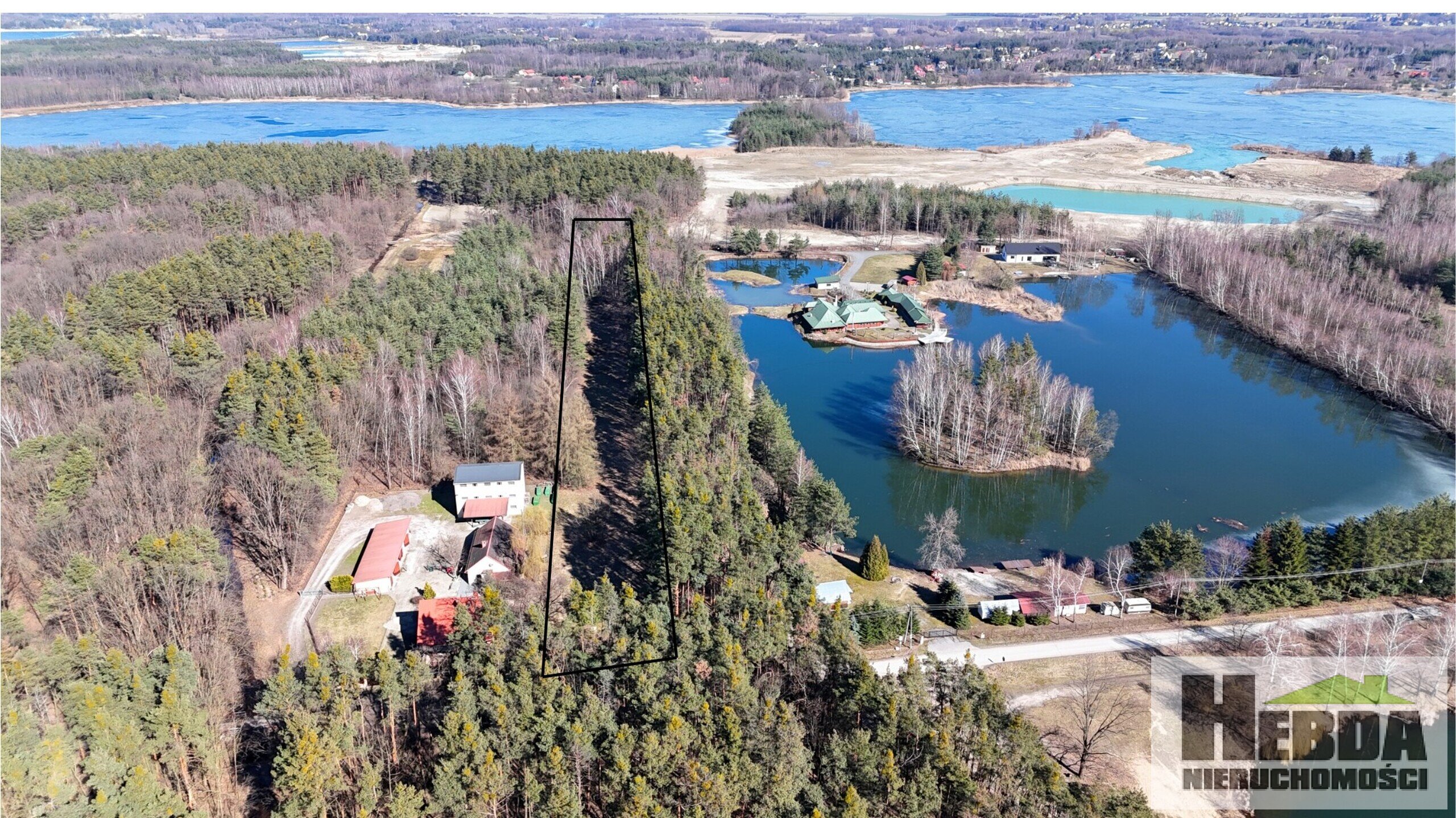 Na sprzedaż działka budowlano - leśna, 75 arów, Wierzchosławice rejon Dwudniaki - zdjęcie 1
