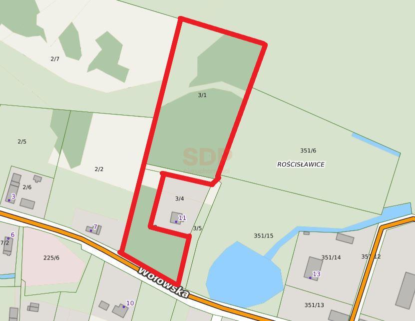 Działka budowlana 1,47 ha, Rościsławice - zdjęcie 2