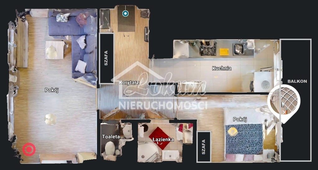 Mieszkanie 51,48 m², Szczecin, Karola Szymanowskiego - zdjęcie 2