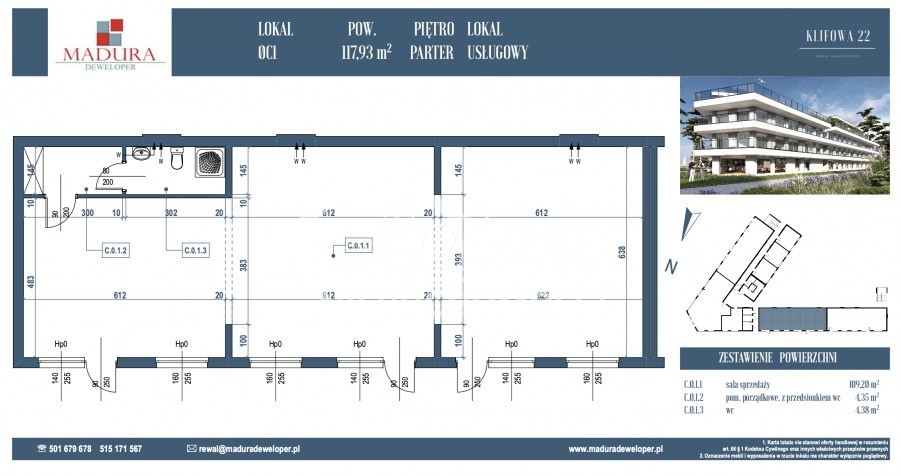 Lokal usługowy do wynajęcia, 50&nbsp;m², Rewal - zdjęcie 8