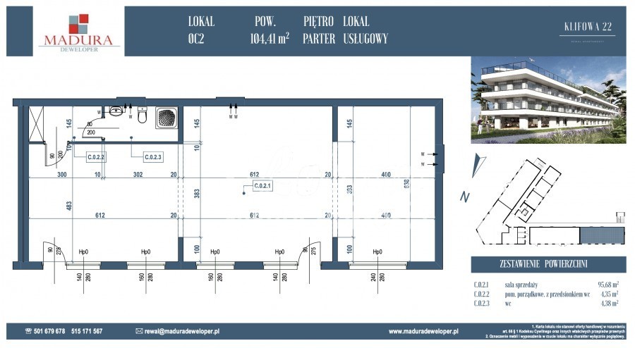Lokal usługowy do wynajęcia, 100 m², Rewal - zdjęcie 6