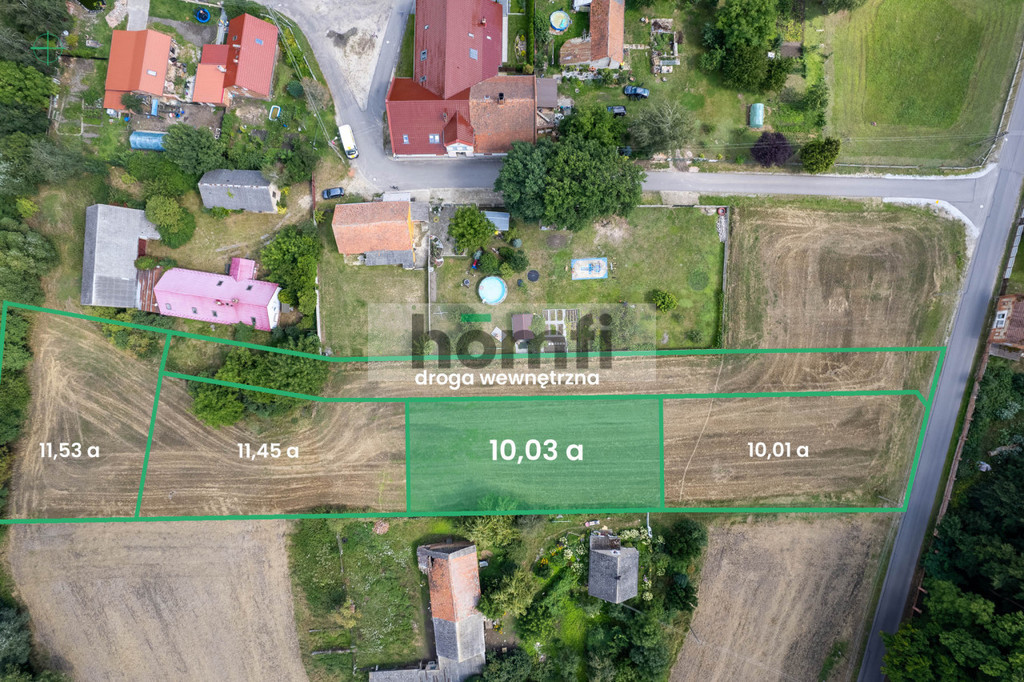 Działka budowlana 1003&nbsp;m², Woskowice Małe - zdjęcie 7