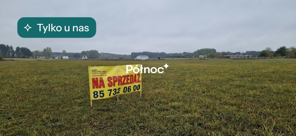 Działka budowlana 804 m², Zabłudów, św. Rocha - zdjęcie 1