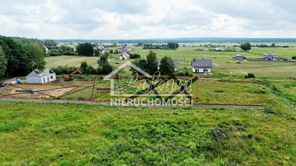 Działka budowlana 783&nbsp;m², Dobra - zdjęcie 2