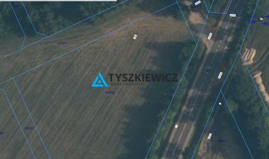 Działka rolna przy drodze asfaltowej - zdjęcie 1