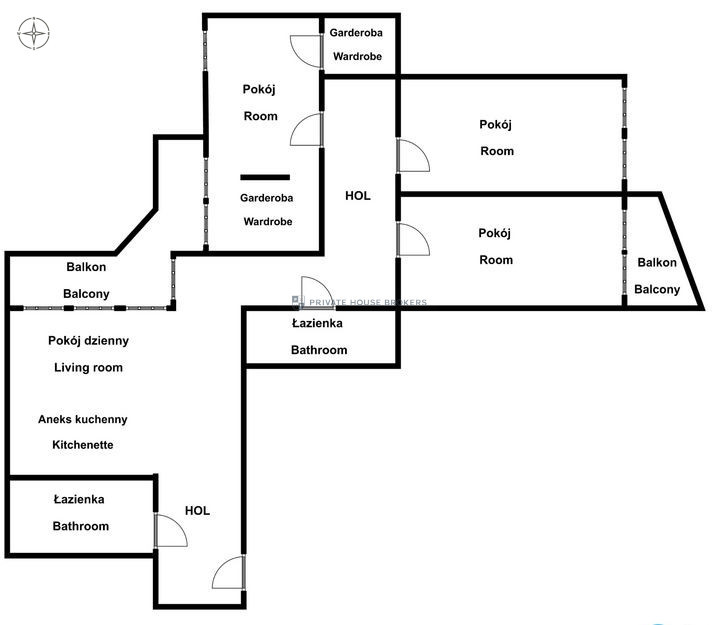 Mieszkanie 131,96 m², Kraków, Grzegórzki, al. Ignacego Daszyńskiego - zdjęcie 13
