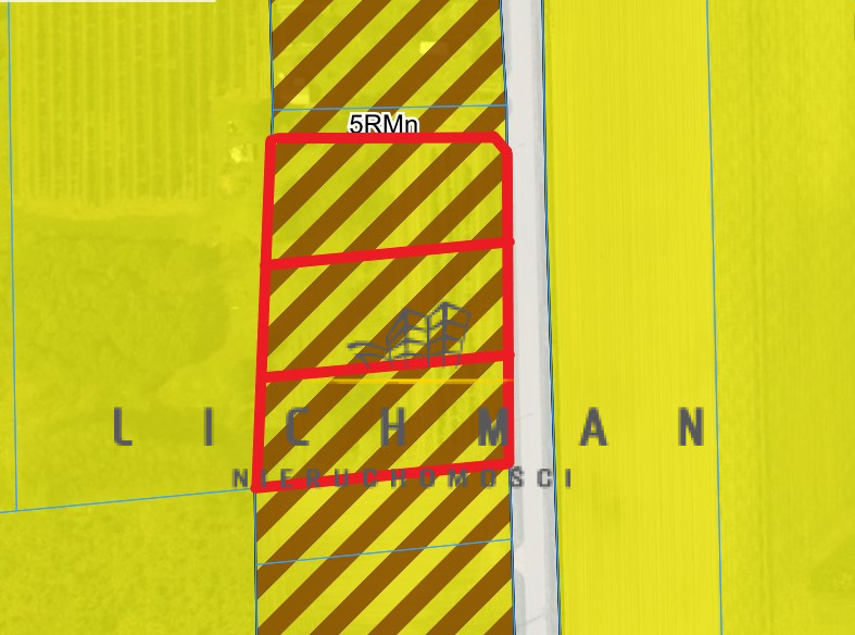 Działka inwestycyjna 1628 m², Bratoszewice - zdjęcie 1