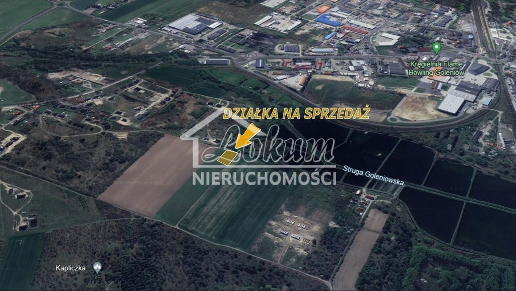 Działka budowlana 1400&nbsp;m², Goleniów - zdjęcie 2