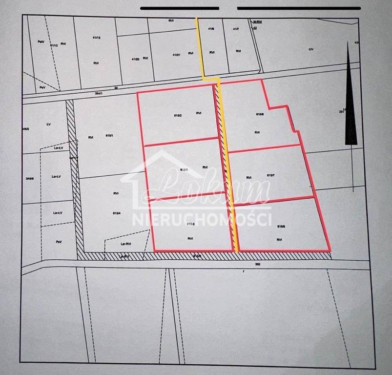 Działka budowlana 3003&nbsp;m², Redliny - zdjęcie 5