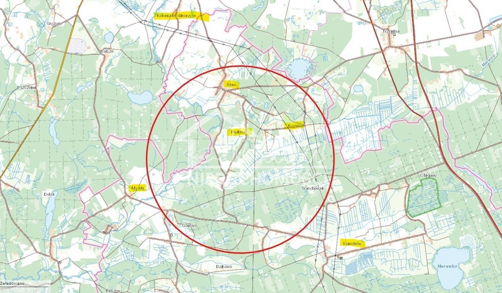 Działka rolna 4,05 ha, Staw - zdjęcie 16