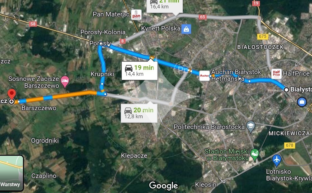 Działka budowlana 5075&nbsp;m², Choroszcz, Zastawie II - zdjęcie 13