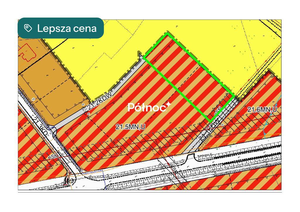 Działka budowlana 981&nbsp;m², Choroszcz, Zastawie II - zdjęcie 8