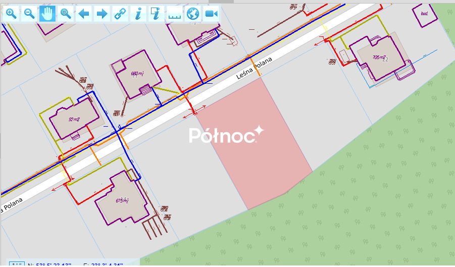 Działka budowlana 1251&nbsp;m², Niewodnica Kościelna, Leśna Polana - zdjęcie 2