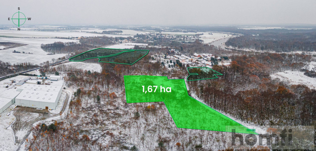 Działka inwestycyjna 1,60 ha, Pogalewo Wielkie - zdjęcie 2