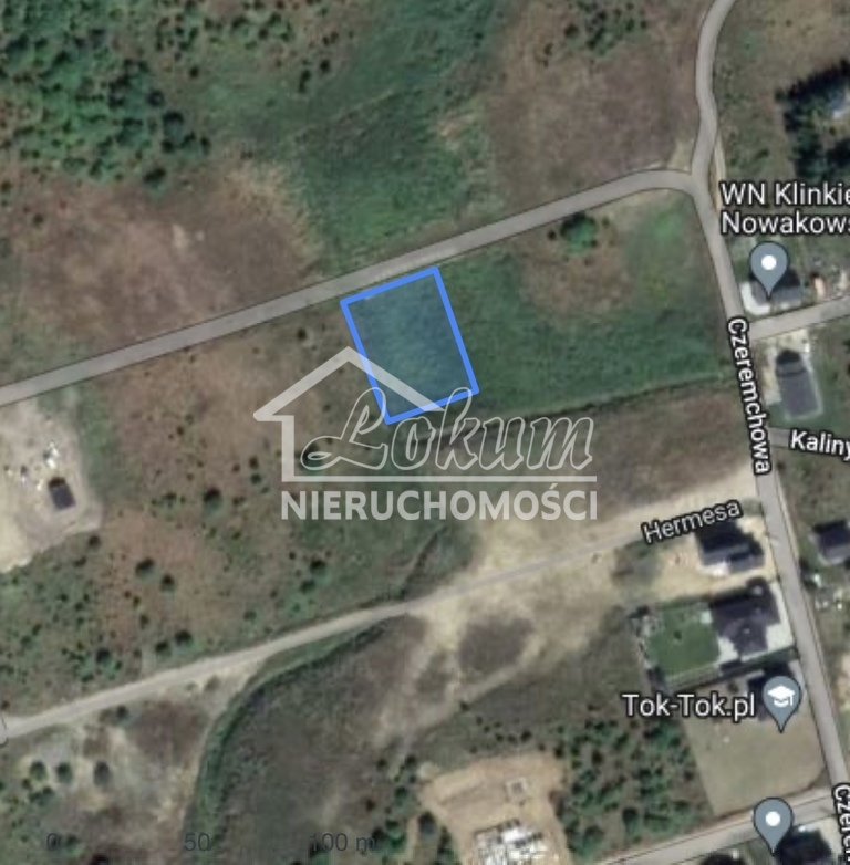 Działka budowlana 1457&nbsp;m², Mierzyn, Czeremchowa - zdjęcie 1