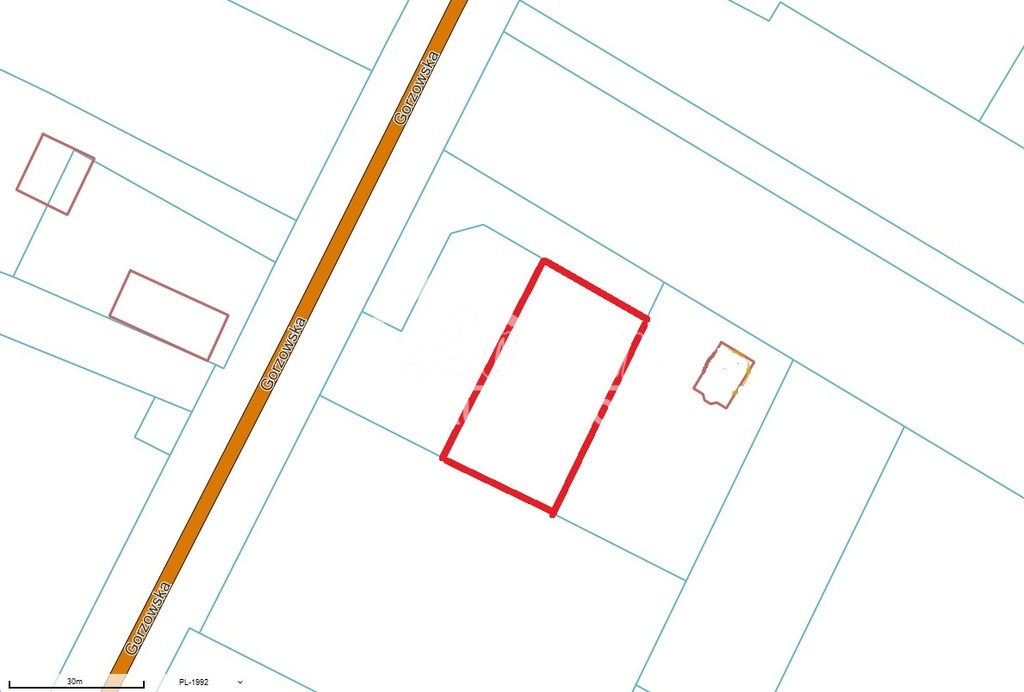 Działka rolna 1331&nbsp;m², Moczkowo - zdjęcie 1