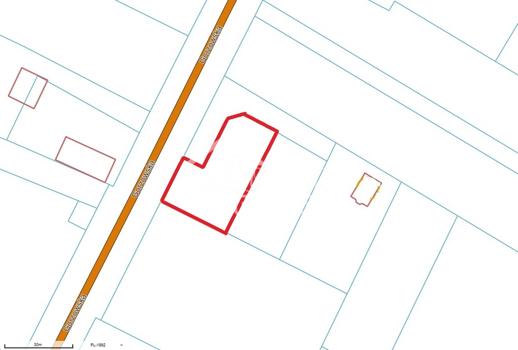 Działka rolna 1319&nbsp;m², Moczkowo - zdjęcie 1