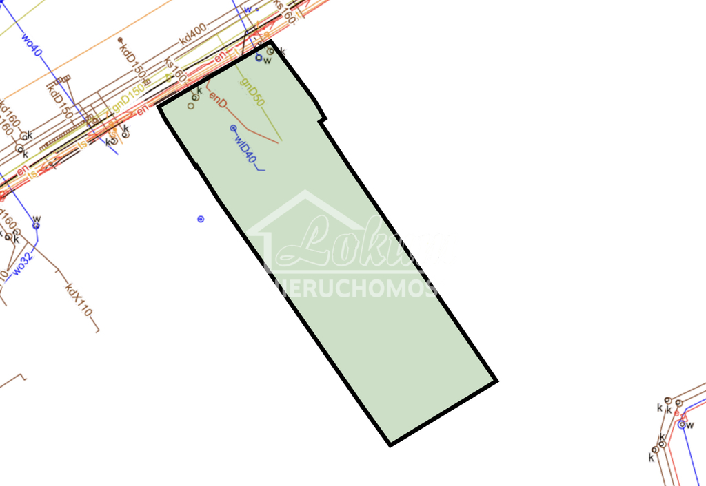 Działka budowlana 1266&nbsp;m², Szczecin - zdjęcie 3