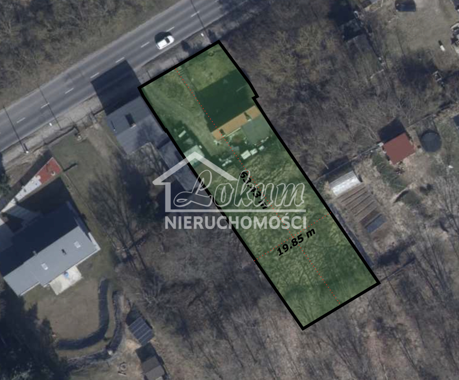 Działka budowlana 1266&nbsp;m², Szczecin - zdjęcie 2