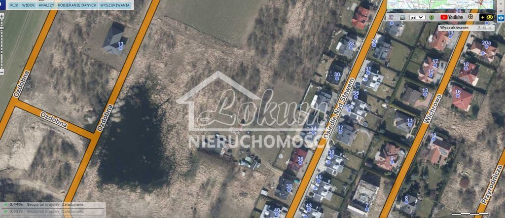 Działka rolna 1177 m², Mierzyn, Ozdobna - zdjęcie 5