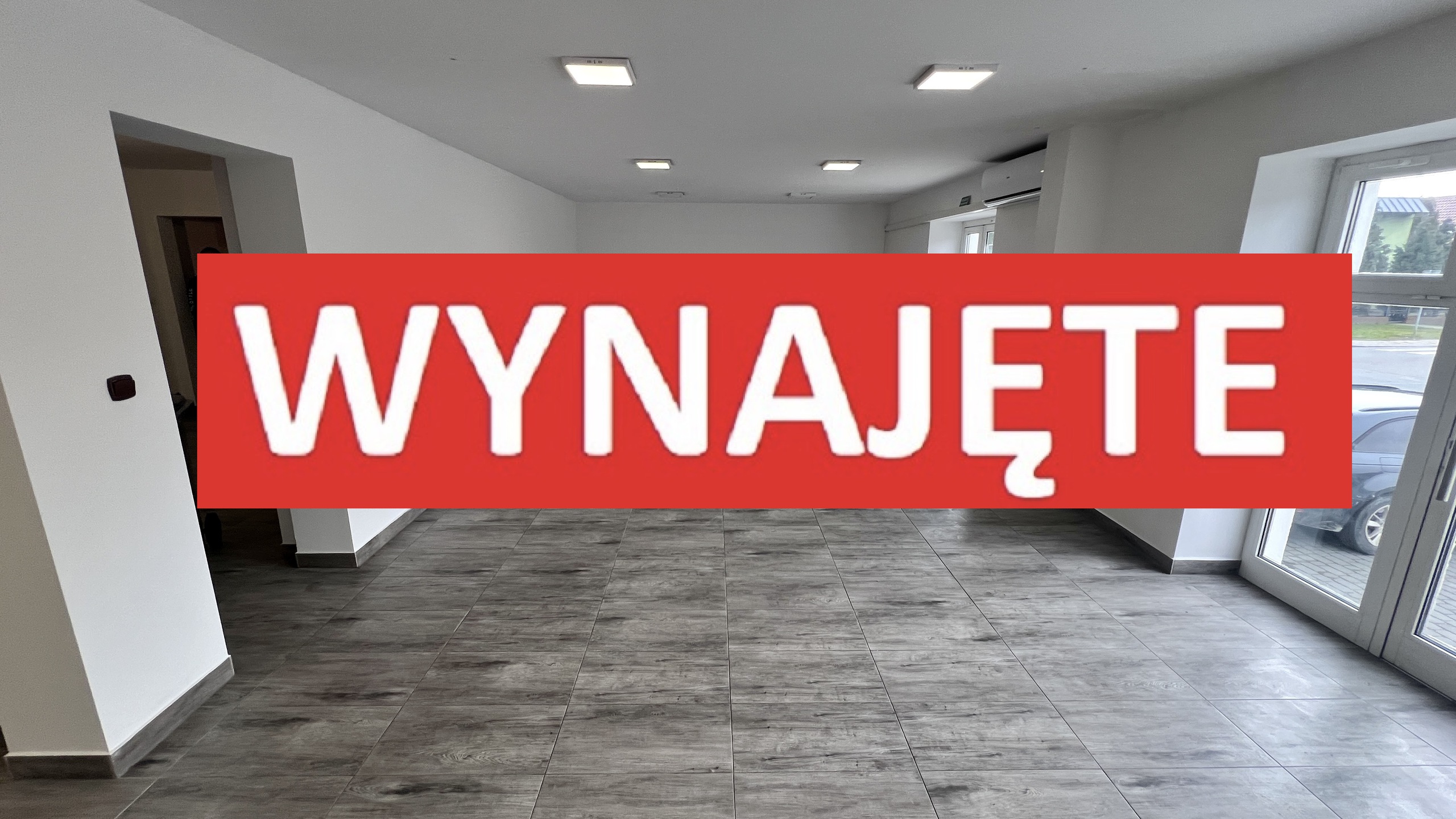 Lokal 85 m2 w widocznej lokalizacji w Luboniu - zdjęcie 1