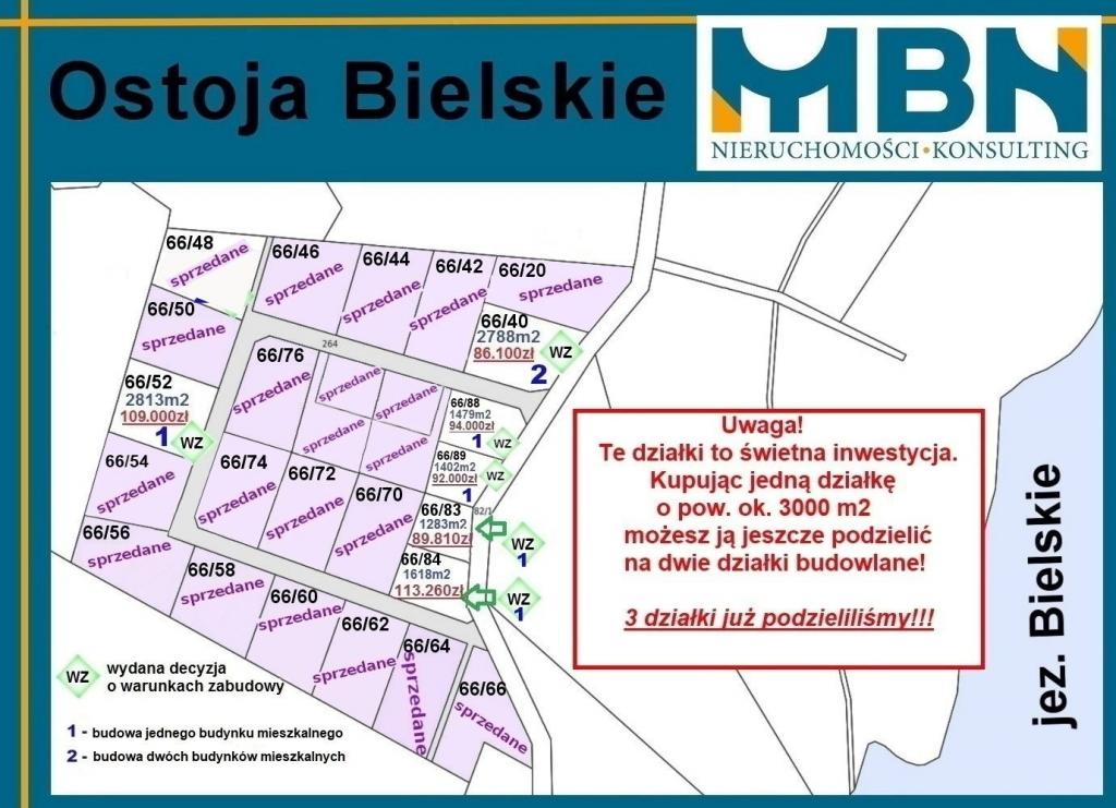 Działka budowlana 2788&nbsp;m², Bielskie - zdjęcie 9